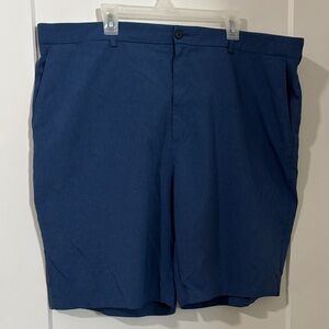 Grand Slam Men's Navy Flat Front Shorts